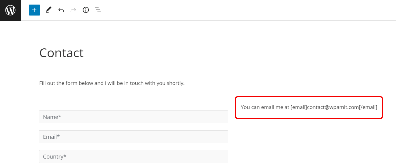 Encode Email Address to prevent Spam in WordPress 5 wpamit hide or encode email address in wordpress without plugin by adding snippet in functions.php file 3