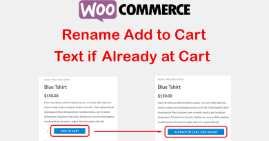wpamit change add to cart text if already at cart in woocommerce without plugin