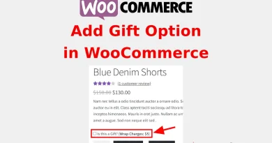 wpamit add gift option in woocommerce code snippet